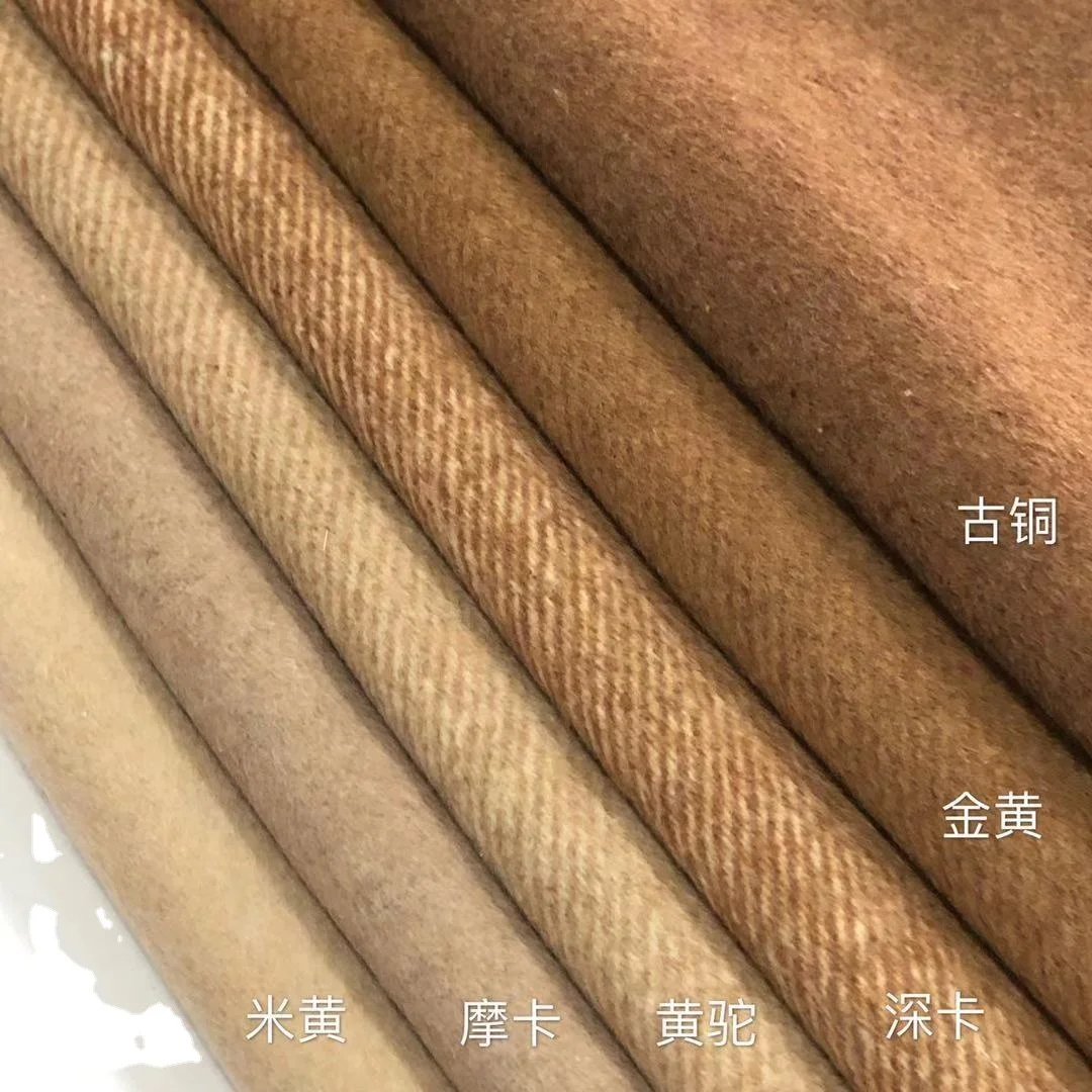
30% Wool 720g/m Twill Single Sided Wool Fabric 