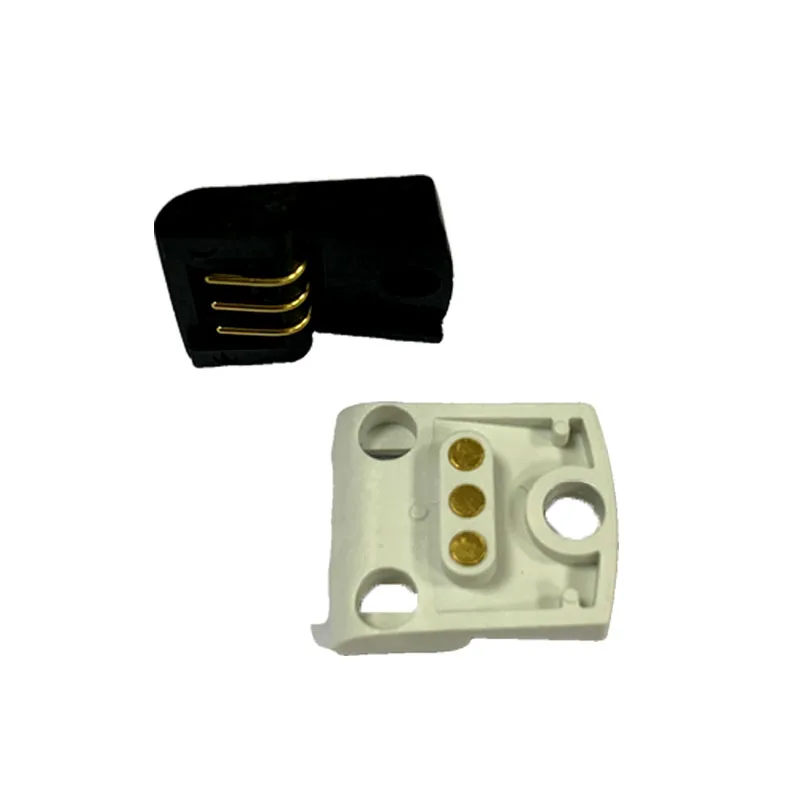 High Quality Professional customization Spring Electrical Male Connector to Magnetic Pogo Pin 4 Pins PogoPin Spring