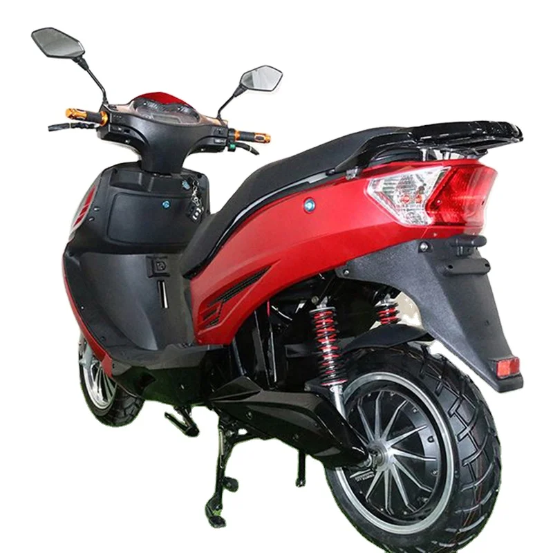 2021 High Endurance Hydraulic Shock Absorption Disc Brake Lead Acid Electric Motorcycle Scooter for Adults Flat-plate 38/18pcs