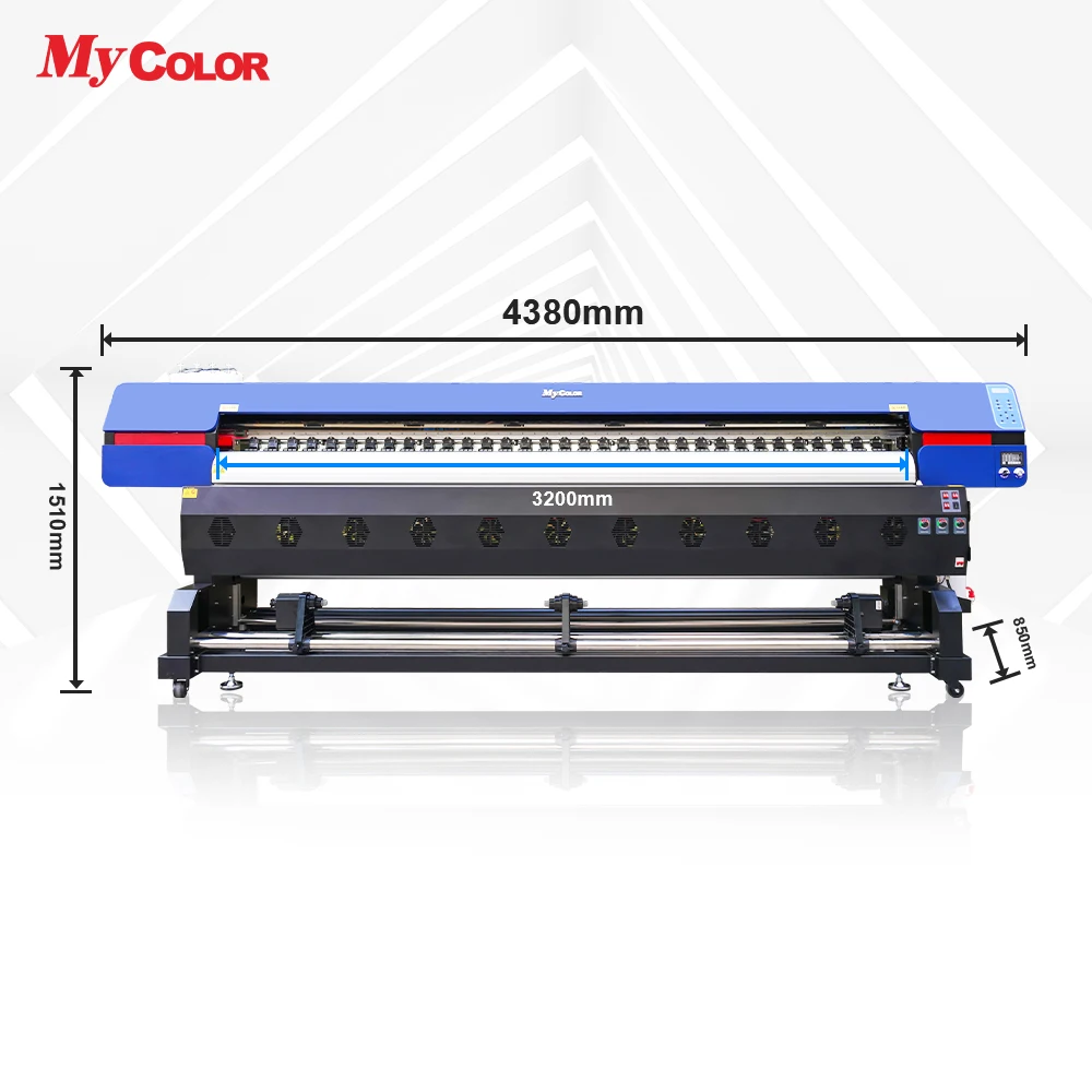 1.3m 1.6m 1.8m 3.2m vinyl printing banner sticker printing machine plotter printer xp600 I3200 inkjet eco solvent Printer