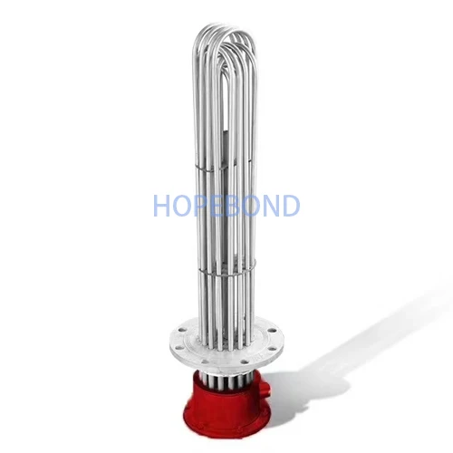 Customize electric industrial 220v 230v flange tubular heater for water tank