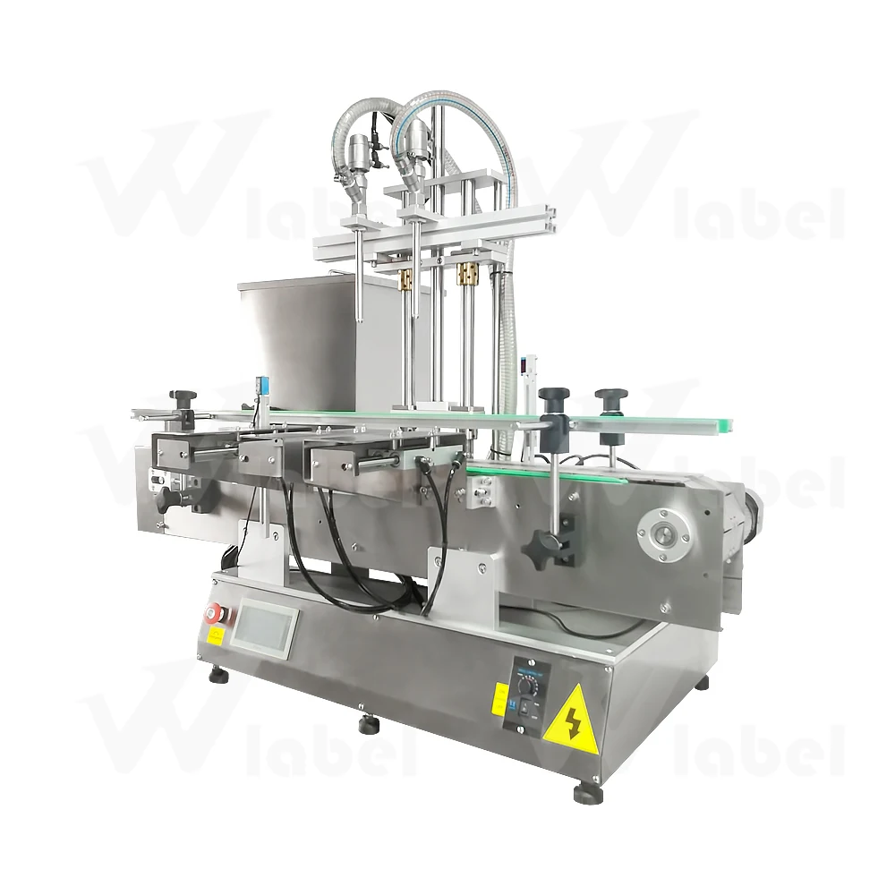 hot sales Vodka peanut butter water bottle double black soy sauce syrup oral liquid filling machine