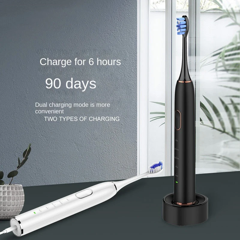 IPX7 Waterproof Brush Heads Cleaner Tooth Whitening Sonic Electric Toothbrush Baby Electric Toothbrush