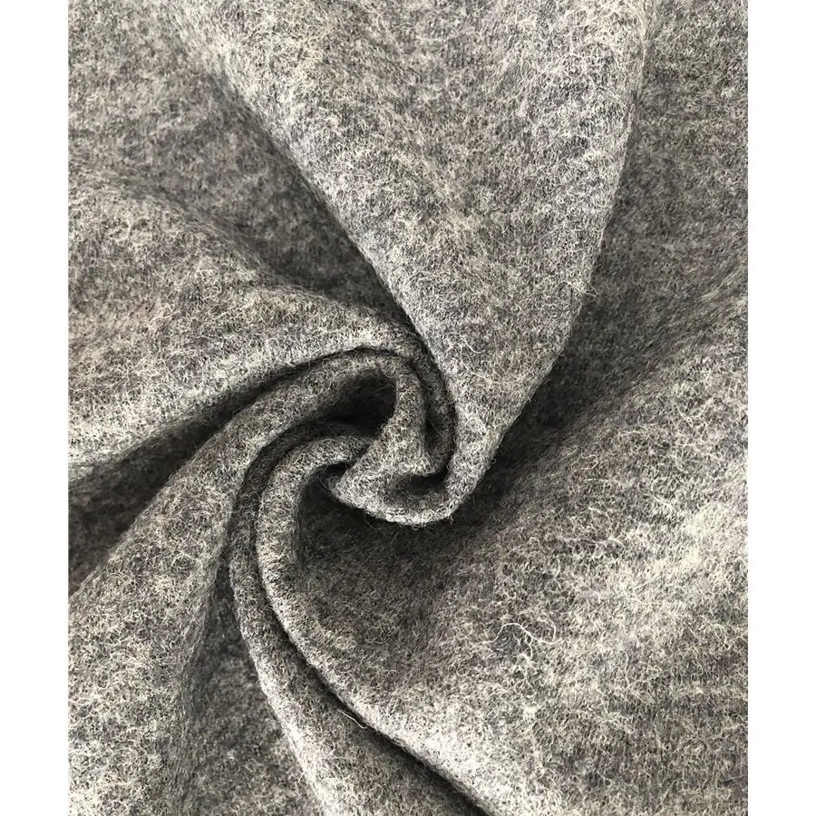 
Горячая Распродажа, серый цвет, шерсть, полиэстер, Смешанная флисовая шерстяная ткань для пальто, куртки, Блейзера 