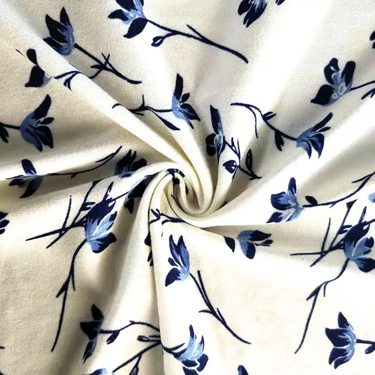 Hot sale high quality  polyester   DTY double brushed poly printing  custom dbp fabric