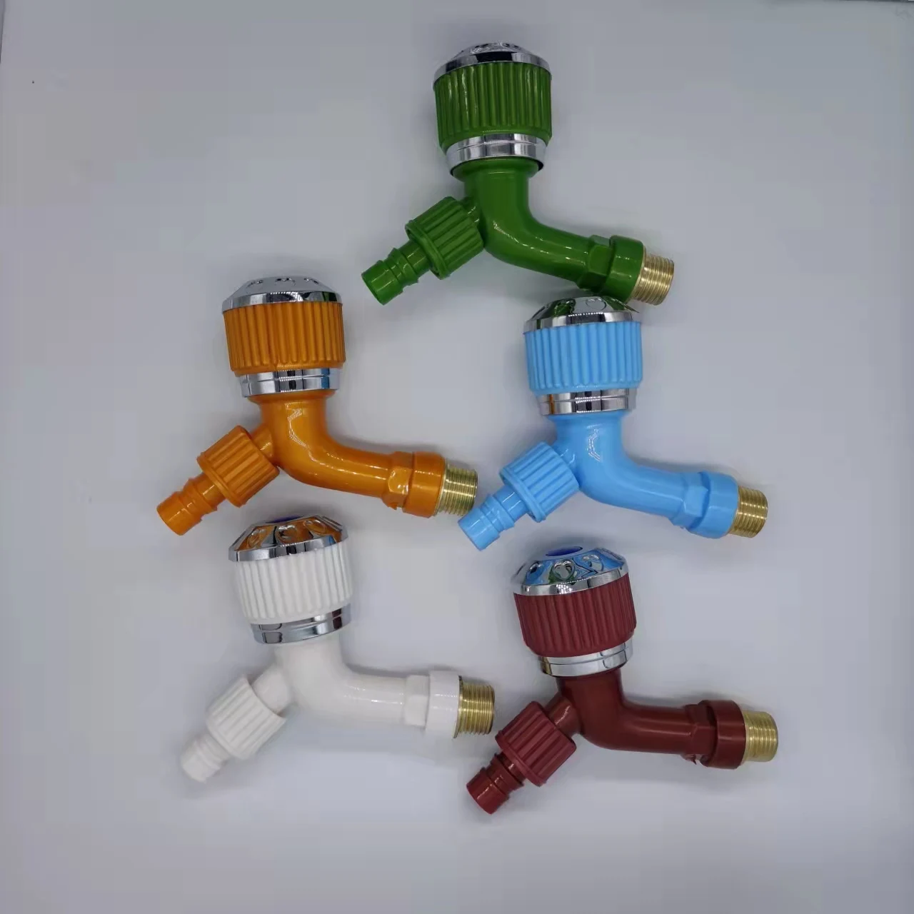 LJ-350 Water Tap White Waterfall Basin Bathroom Faucet Wholesale PP Kitchen TAP PLASTIC TAP