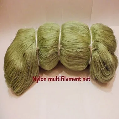 Nylon multifilament fishing  net, professional multifilament net