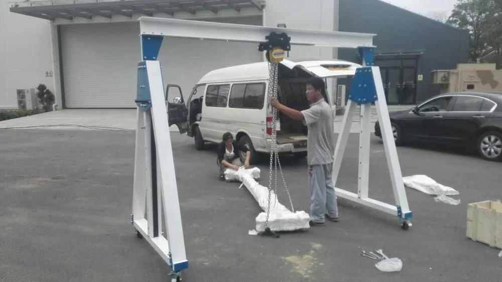 portable light small gantry crane 1000kg