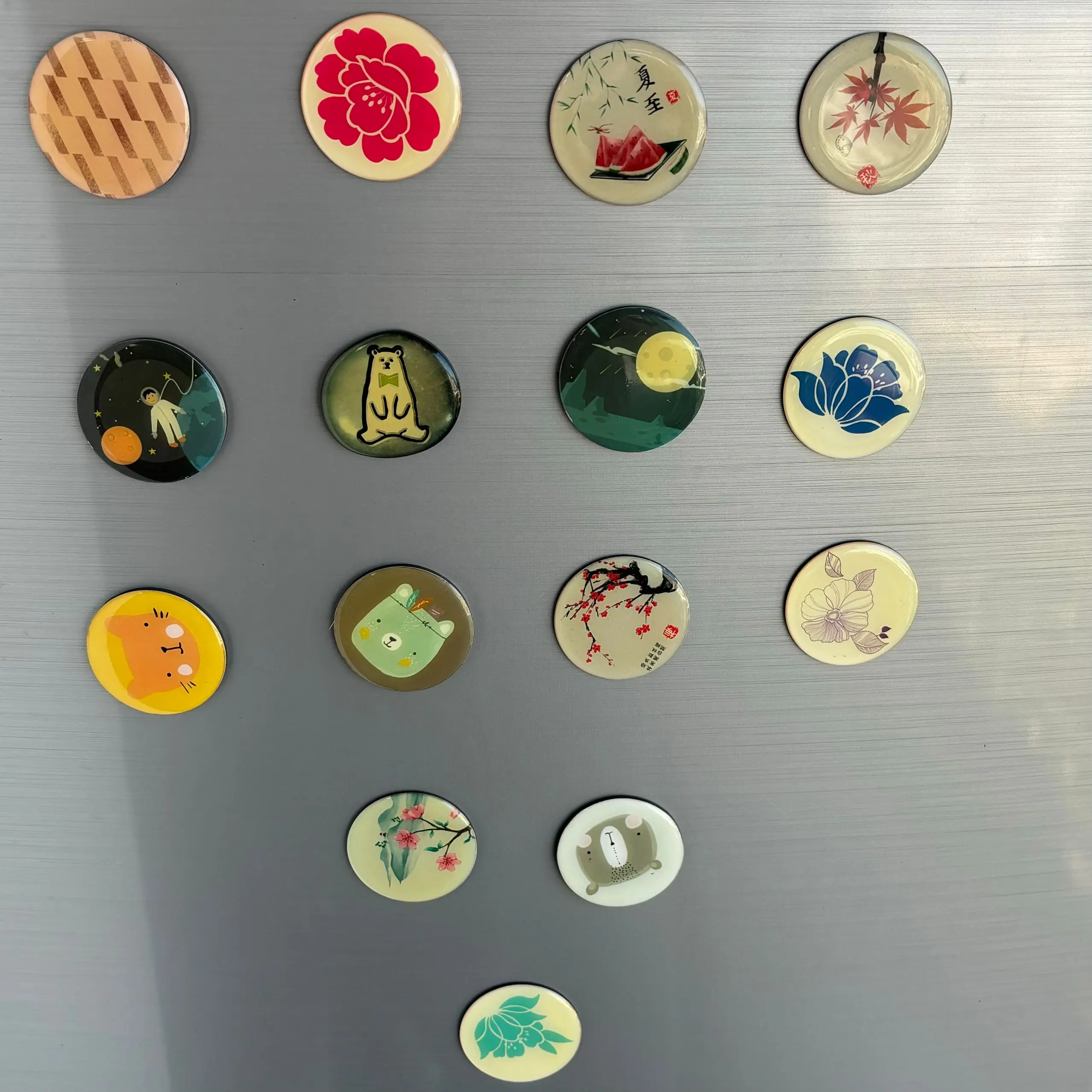 Colorful Insulated Magnetic Picture Frame Photo Refrigerator Wall Decoration and Souvenir with Magnetic Sticker