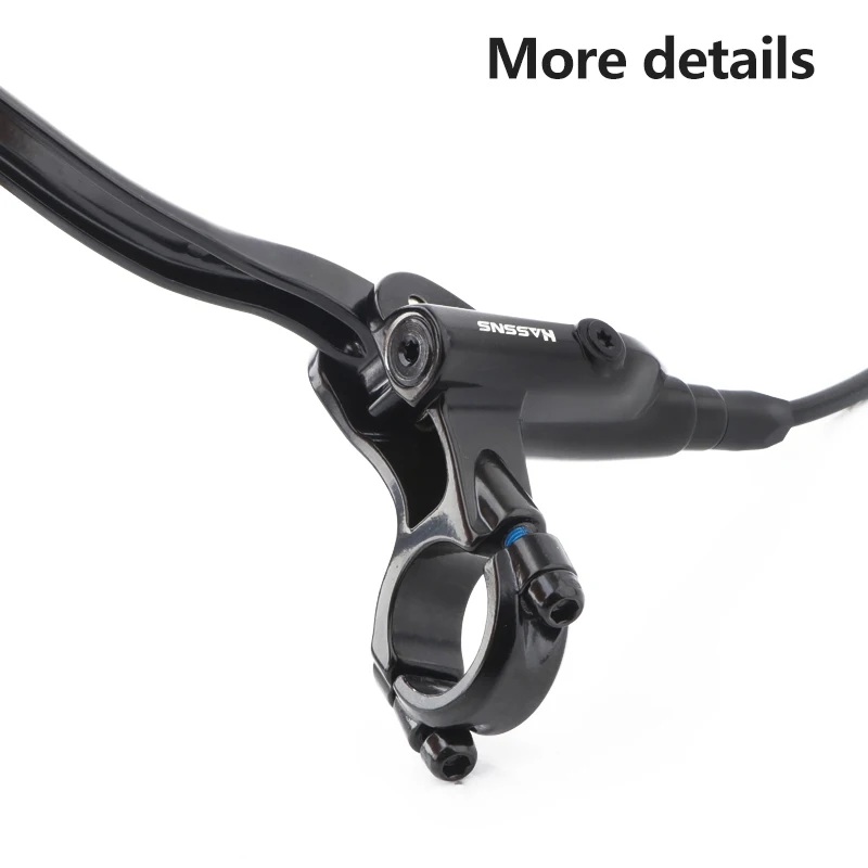 HASSNS mountain bike oil disc brake Double piston 800/1450mm with metal brake pads bicycle hydraulic disc brake