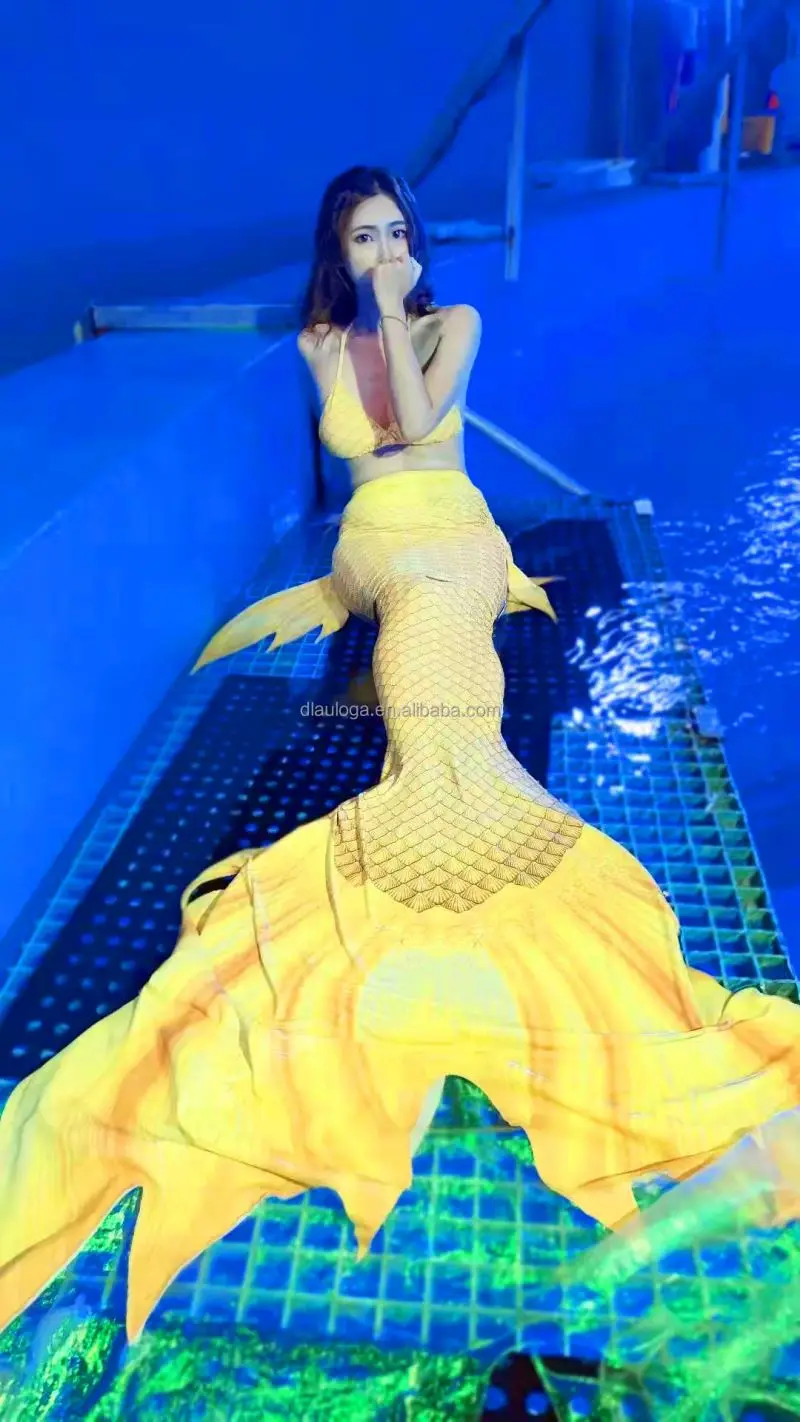 Customized Mermaid Tail Adult Women for Swimming Mermaid Tails Swimming Swimsuit Girls Bikini Bathing Suit Costume