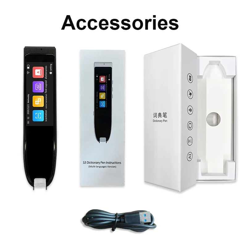 111 Languages Scan AI Electronics Scanner Pen Translator Portable Translator Instant Translation Children Language study