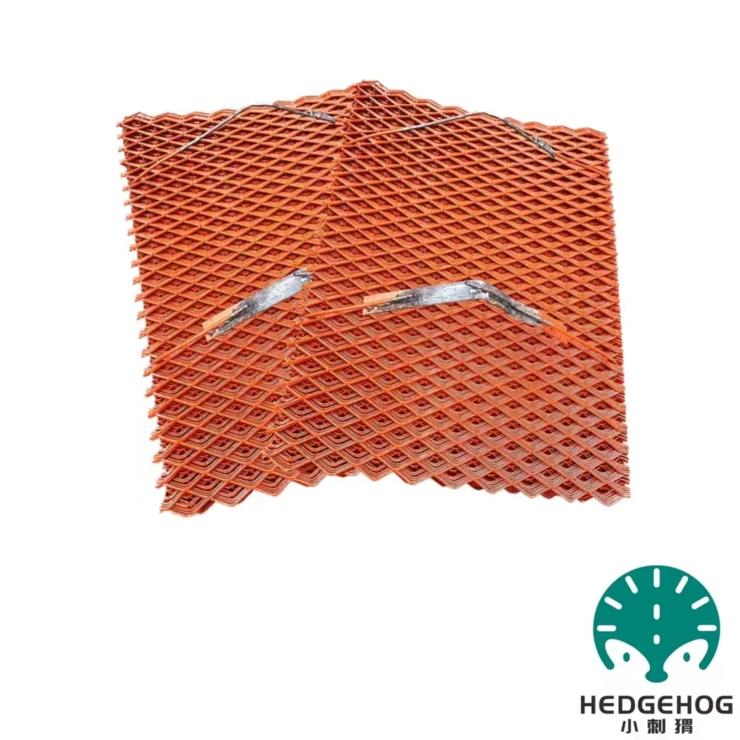 Construction Steel Palladium Mesh Scaffolding Steel Fence Mesh Sheet Construction Site Outer Frame Diamond Foot Pedal Mesh