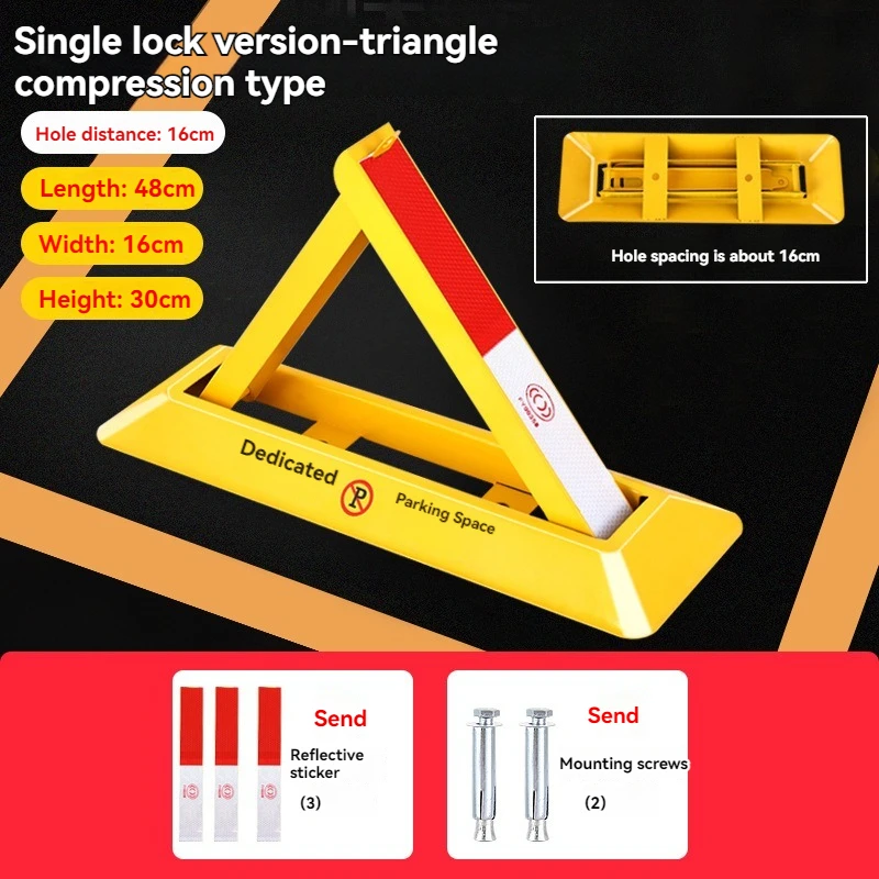 Factory Price on Reserved Foldable Personal Car Parking Lot Space Lock Barrier Traffic Barriers Product Category