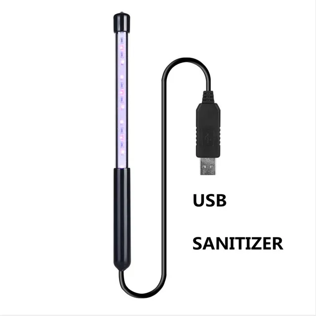 Лидер продаж 2020, портативная светодиодная УФ-лампа UVC, дезинфекционный УФ-стерилизатор