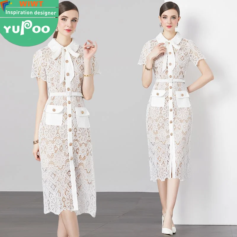 861-95-736 Designer Manufacturers Custom Woman Clothes Wholesale Prom Inspiration Elegant Vintage Lady Oem  Long Dresses
