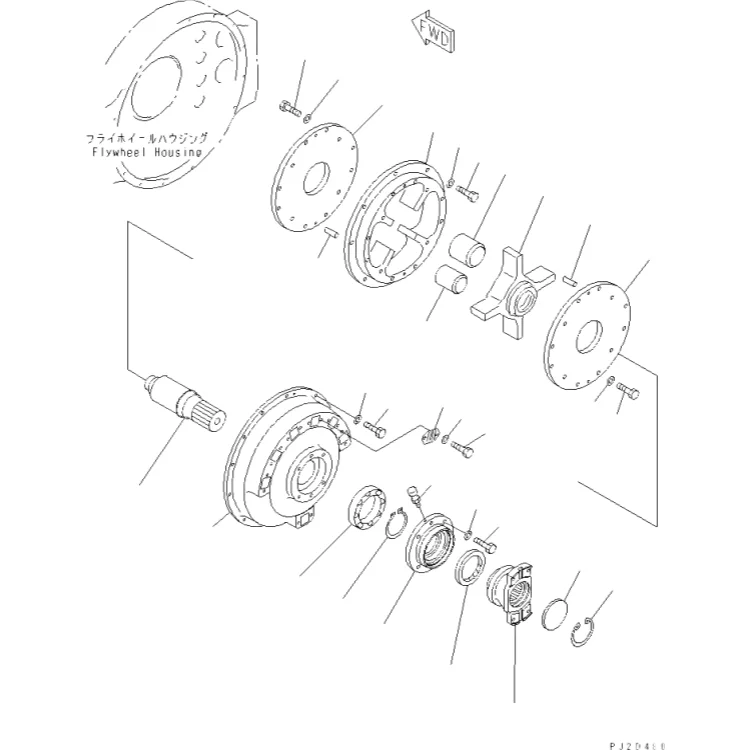 Высококачественные детали Komatsu HD465HD785 569-30-71610 569-33-05030 569-33-11430 569-33-71480 569-33-71931 569-34-71410 569-34-71440