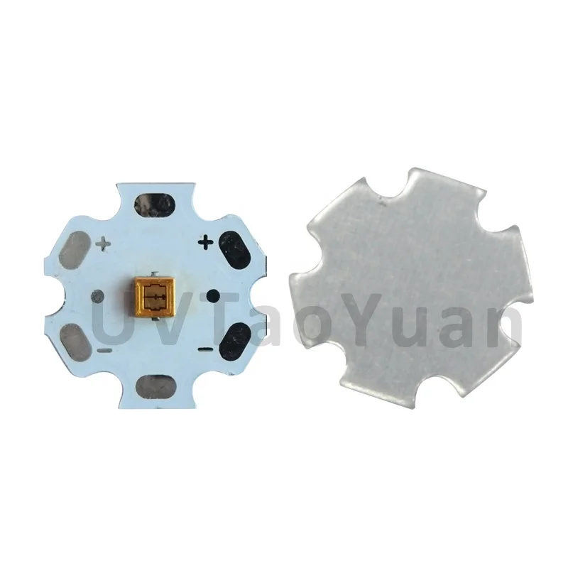 UVC LED Diode SMD3535 Light Source 120Degree Flat Lens 275nm @2-4mW UV Diode PCB Module For Research Testing
