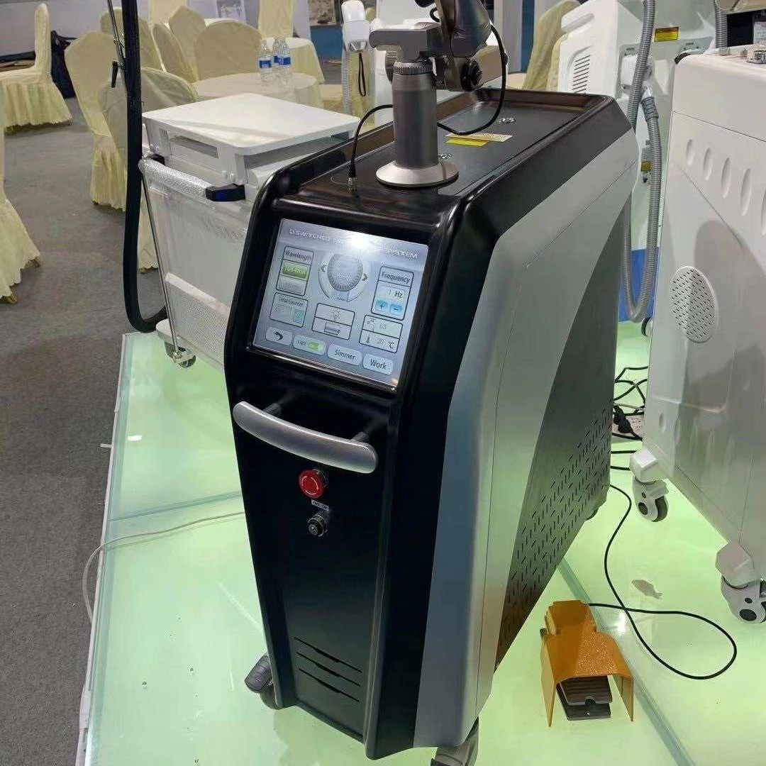 professional carbon facial treatment Pigment/colored tattoo removal  painlessly