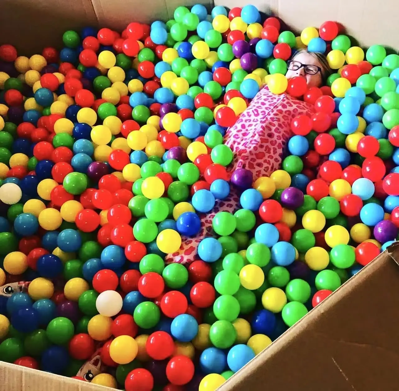 Non-Toxic Colorful BPA Free Play Pool Pit Balls for Toddlers Kids Birthday Party Decorations Tent Tunnels Pit Balls