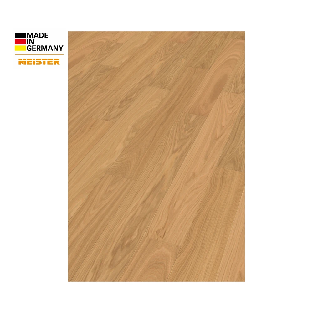Made in Germany Parquet Flooring Meister Parkett Longlife PS 300 Ultra Matt Lacquered 1187 X 142 mm