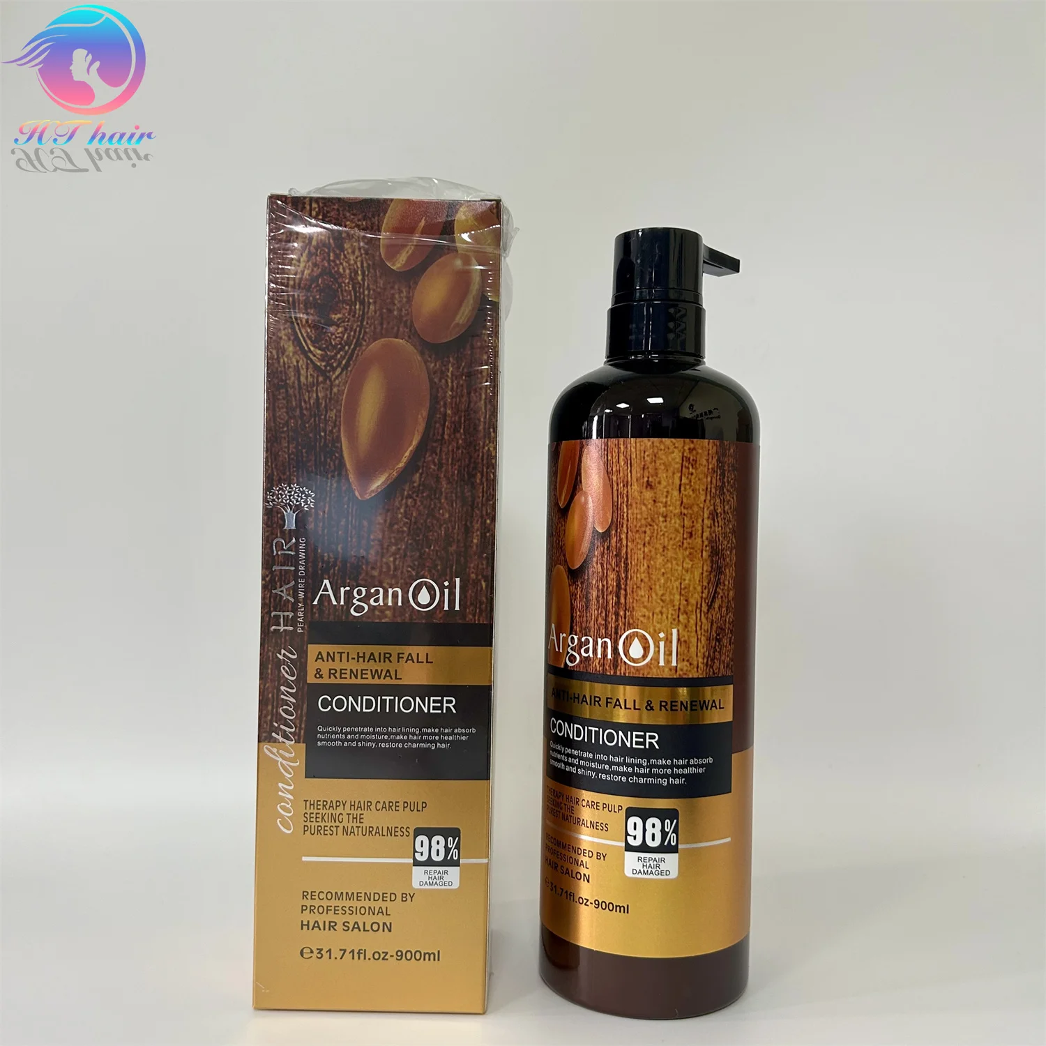 Professional Shampoo Hair Conditioner Treatment Organic Argan Oil Keratin Treatment Mask Hair Products