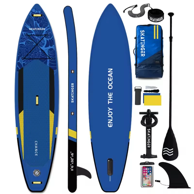 Skatinger Manufacturer OEM ODM Double layer inflatable sup board sup stand up paddle board