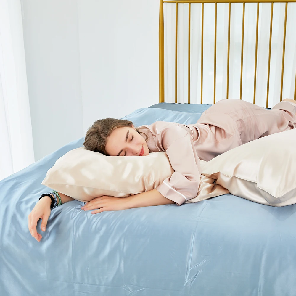 100% наволочка из чистого атласа и