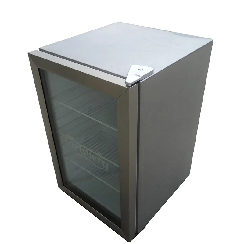 
Mini Counter Top Display Beverage Cooler Glass Door Mini Beer Fridge 