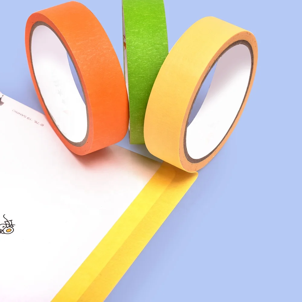 Masking  Colored Painters  Colorful Crafts Arts Supplies for Kids Tapes industry factory price original blue masking tape