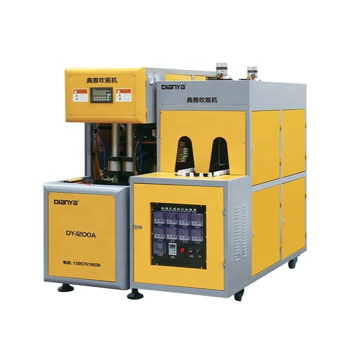 
semi automatic plastic blowing machine/plastic water bottle blowing making machine 