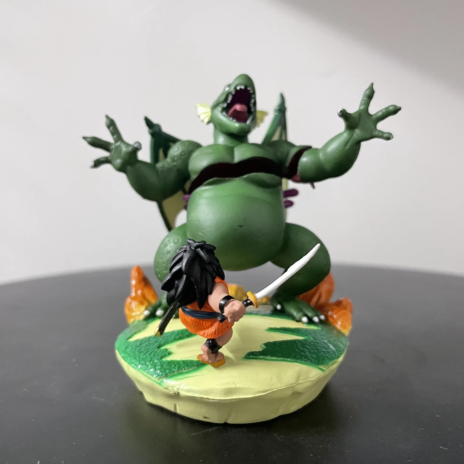 New Arrival DBZ Statue Cymbal Yajirobe Dragon Toy Comic 9CM PVC Action Collection Anime Figures Dragon