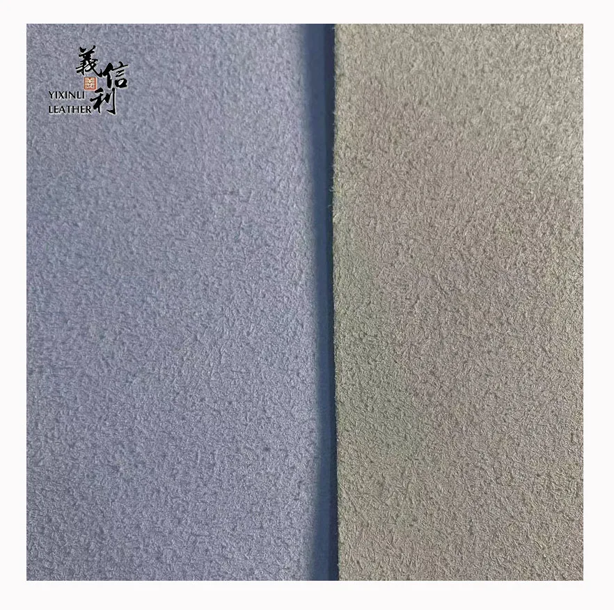 YIXINLI Microfiber Suede Leather Ideal for Bicycle Saddles 14mm High Peel Strength Soft PU Faux Leather for Automotive Seats