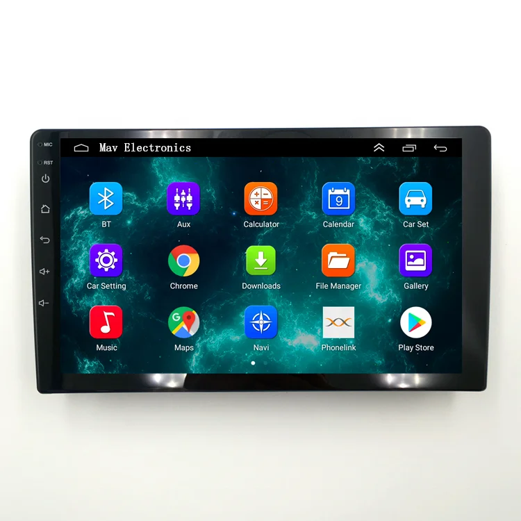  Автомобильное видео Android Радио 7 дюймов 9 10 1 2 5 Din автомобильное радио GPS Навигация BT Музыка Видео вы труба автомобильный DVD