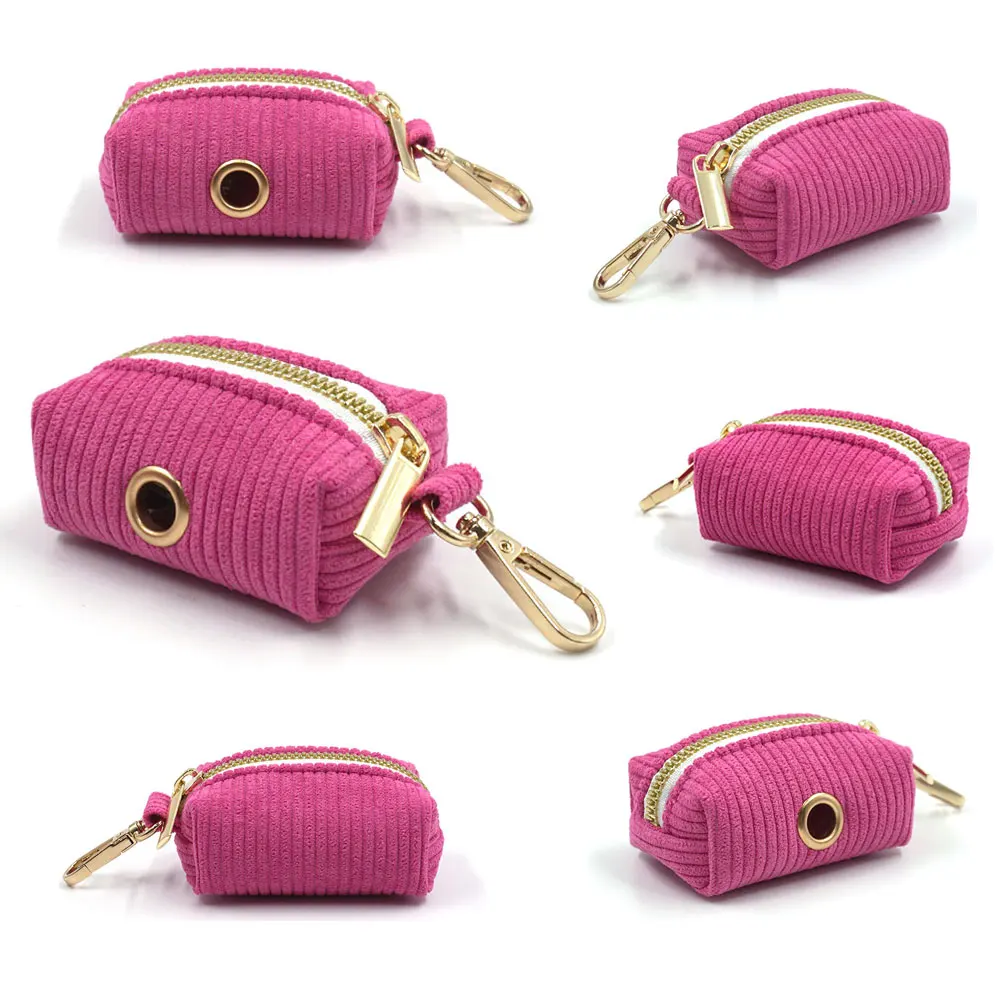 Новый 2023 Вельветовая сумка для кормы домашних животных