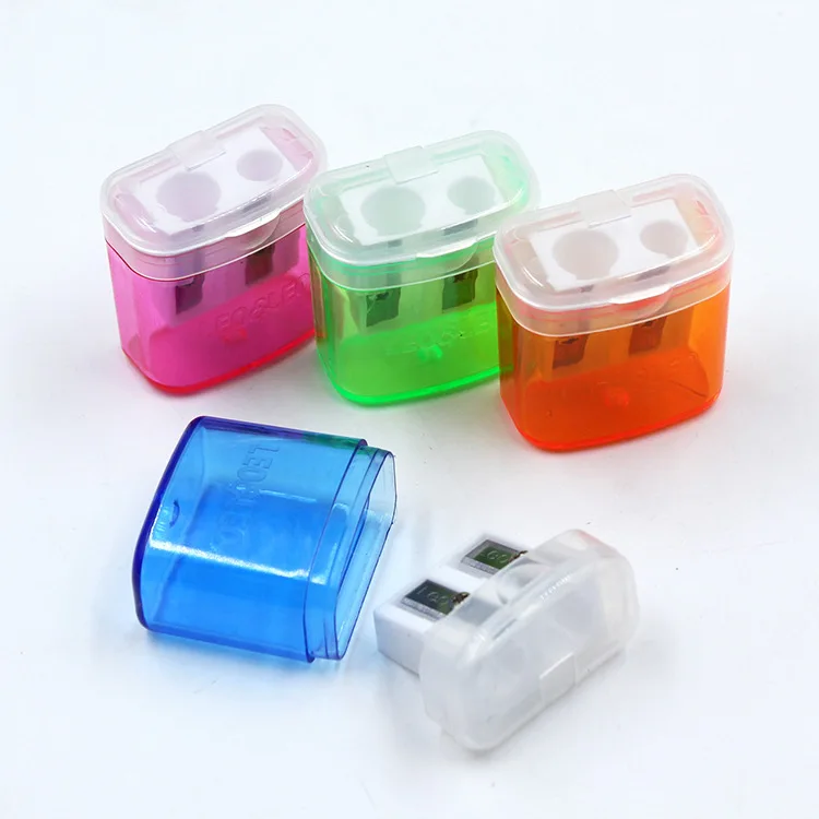 Factory wholesale small size single hole pencil sharpener school student supplies