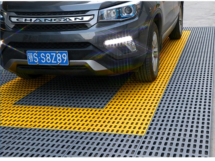 Eco-friendly Customization Custom Workshop Granite Garage Floor Tiles For Sale Interlock Garage Floor Tiles Mats