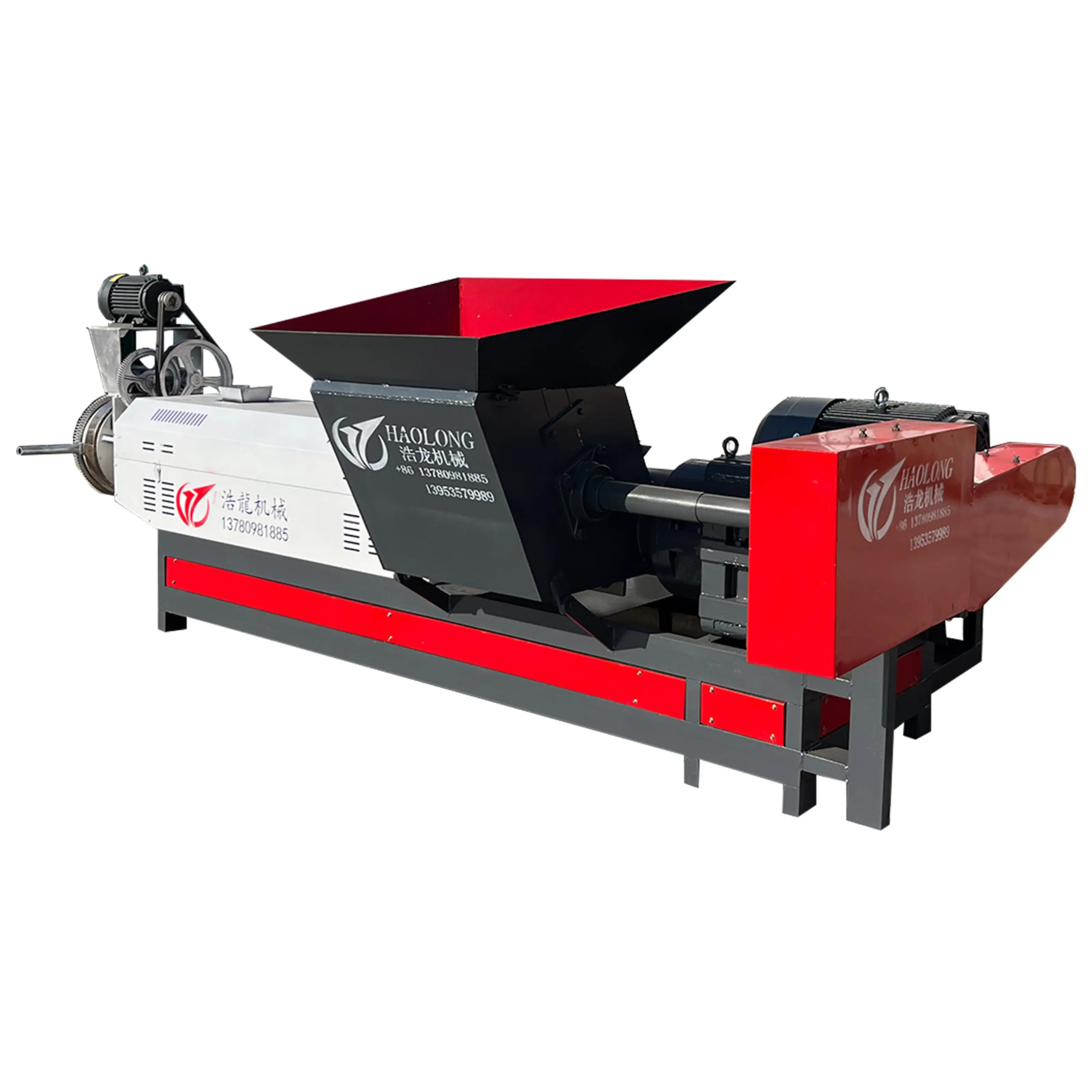 New PE & PP Plastic Recycling Machine with Core Components-Motor Gear Gearbox