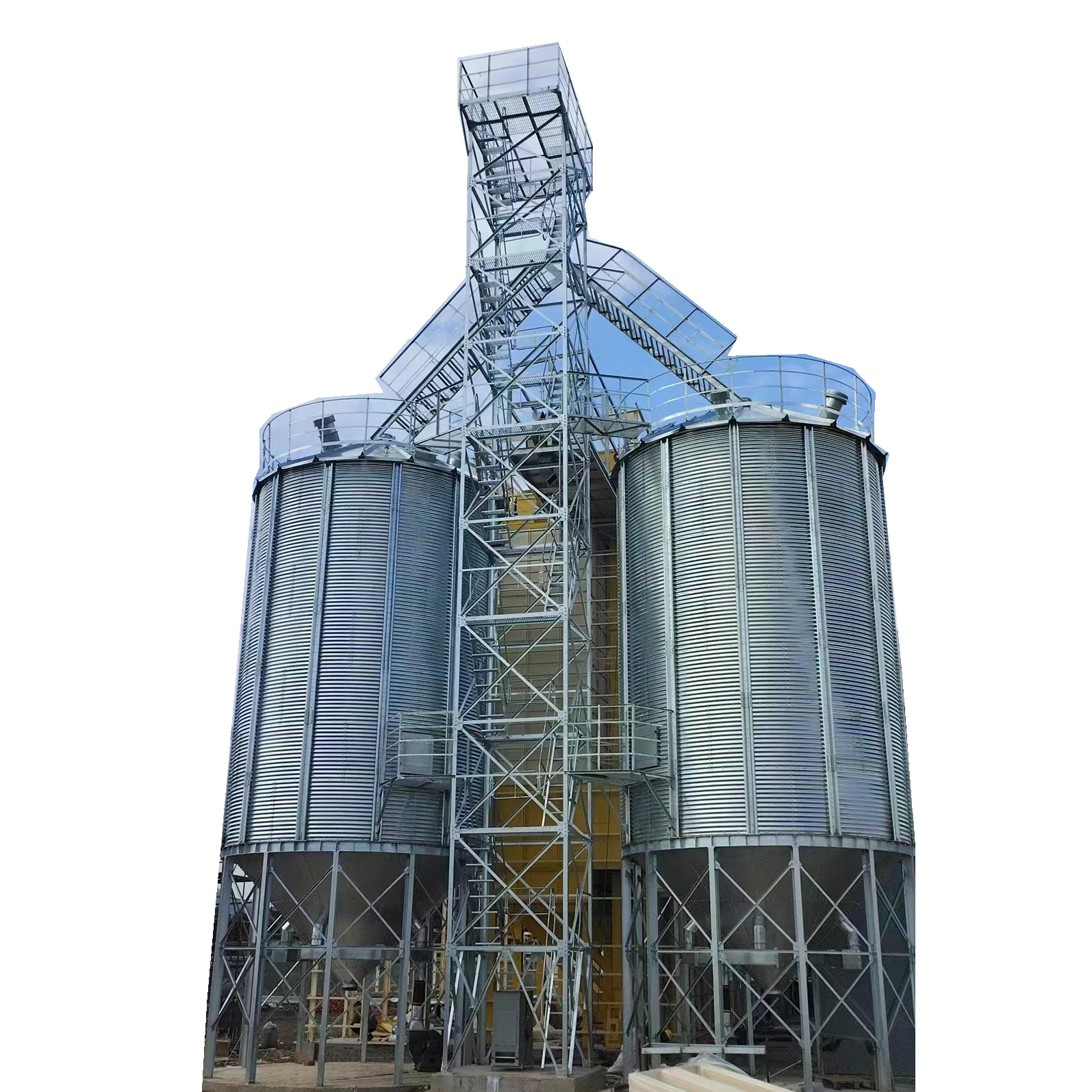 Silo for food manufacturing industry  factory rice storage silo seeds sunflower silos elevados