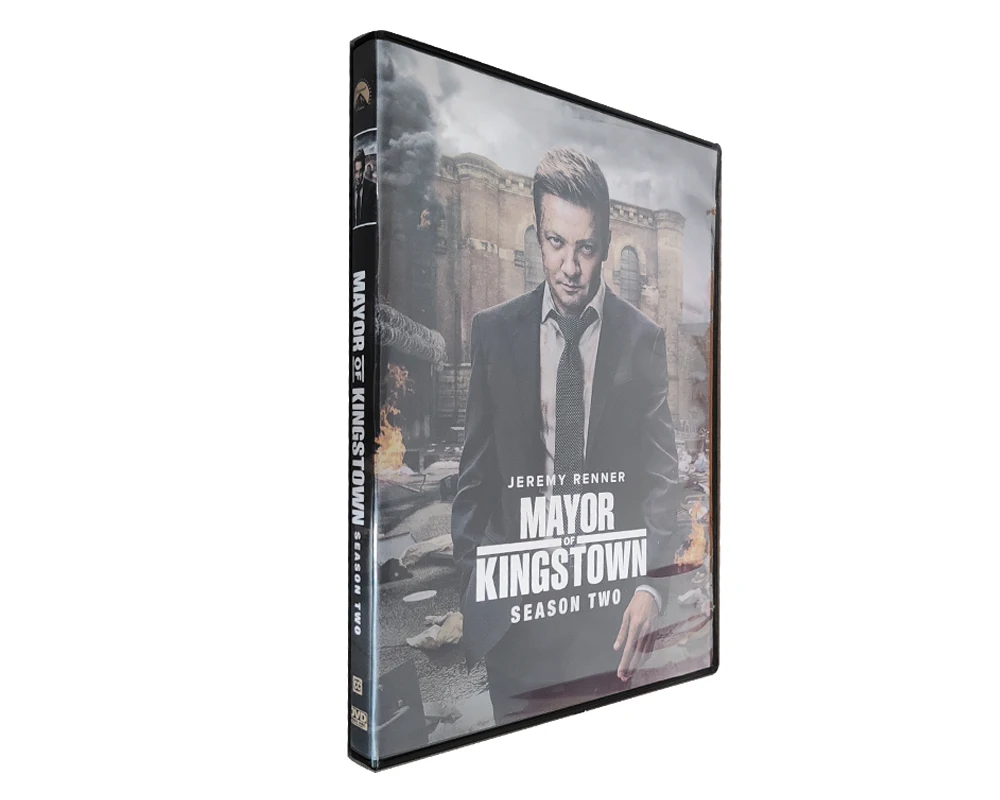 Бесплатная доставка DDP китайский производитель DDD наборы в коробке фильмы телешоу фильм диск дублирование мэра Кингстауна сезон 2 3DVD