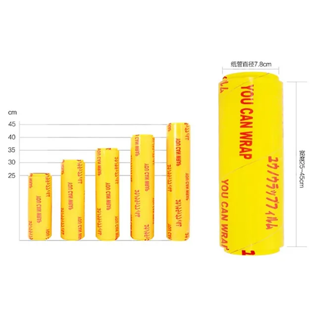 Factory Price Custom Pallet Film Lldpe 17 Mic Stretch Wrap Packaging Film Cast Stretch Films