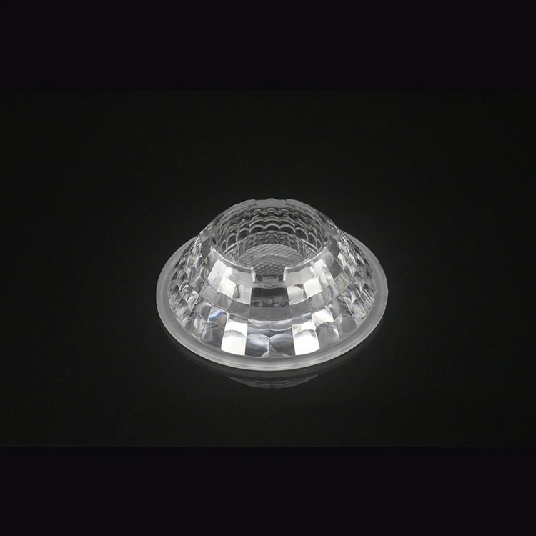 Manufacturer 42MM PMMA PC Optical LED Lens Indoor Led Lenses Down Light Spot Light Track light lens LES 6mm TIR LED Lens