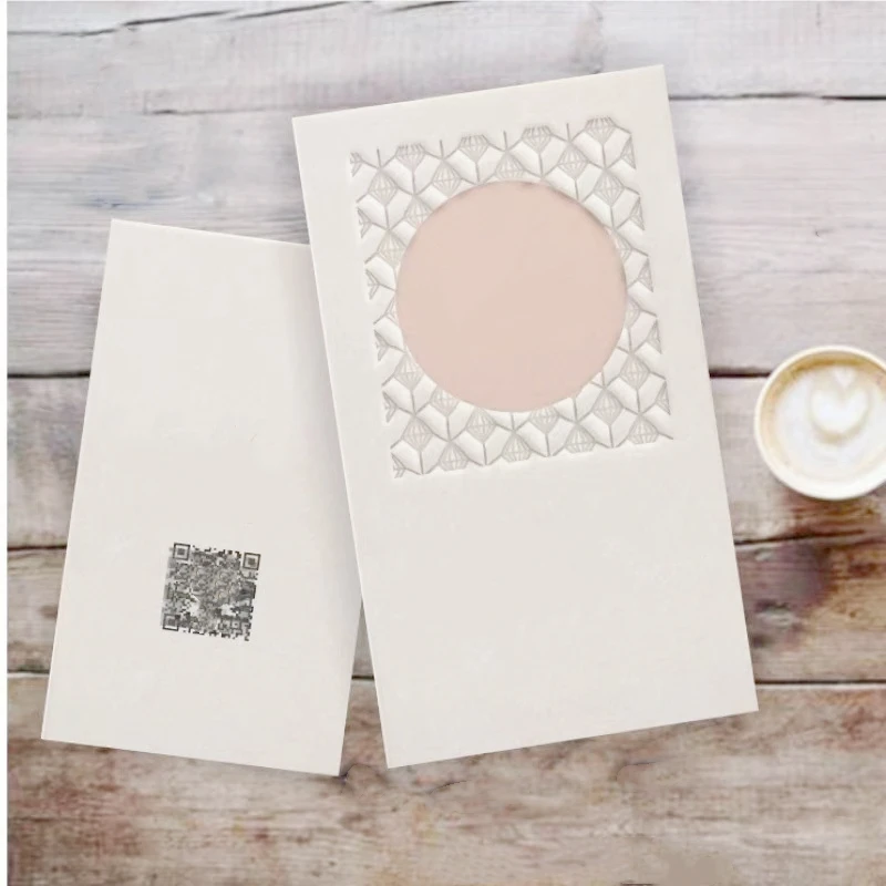 OEM thank you card for hair business custom paper tags for clothing beauty salon business card