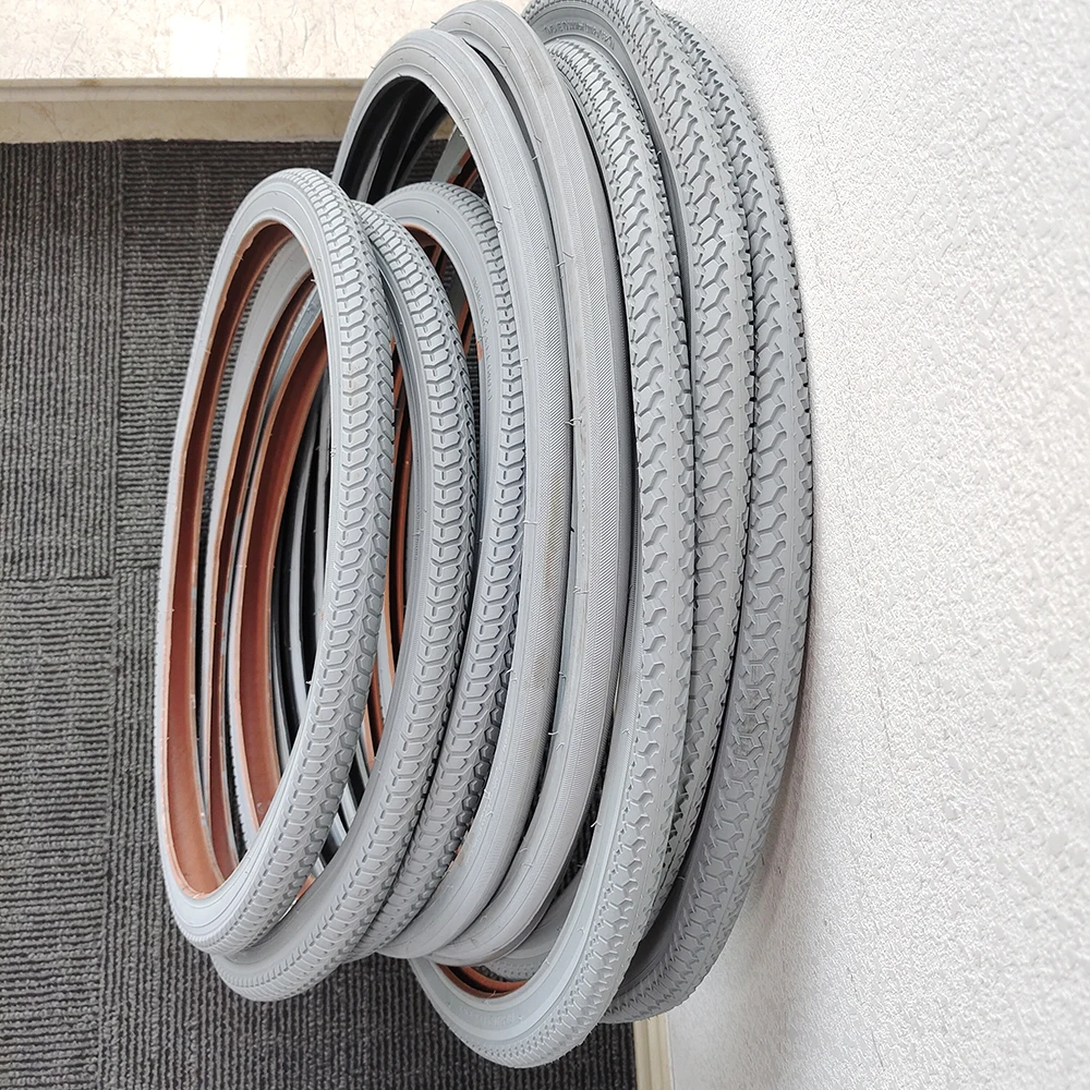 Wheelchair tires 24x1 24x1 3/8  20x1 3/8  grey  tyre 37-540 25-540 600x254