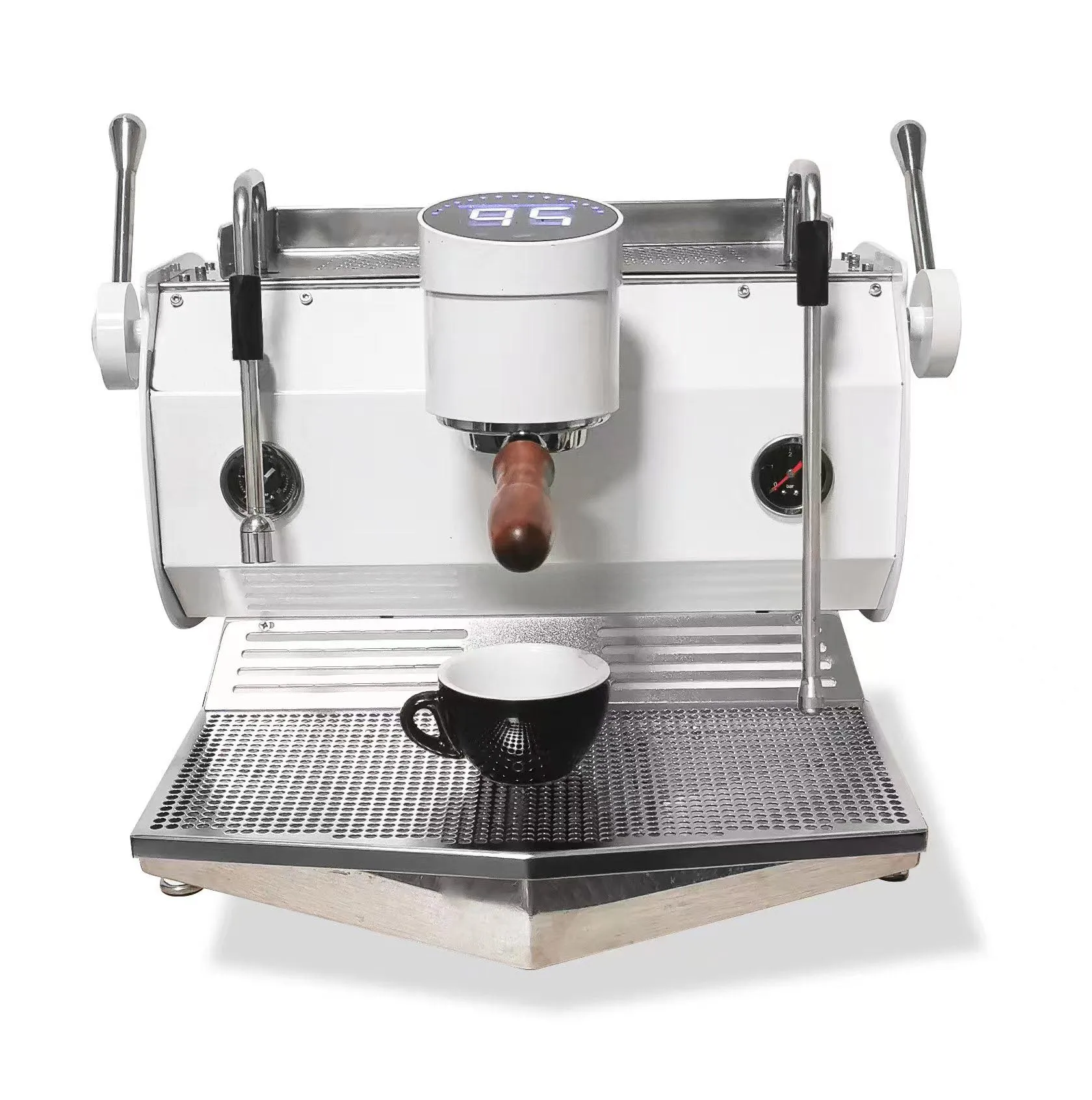 6.0L dual boiler Espresso Coffee Machine Professional Semi - Automatic Espresso Machines Commercial Coffee Maker