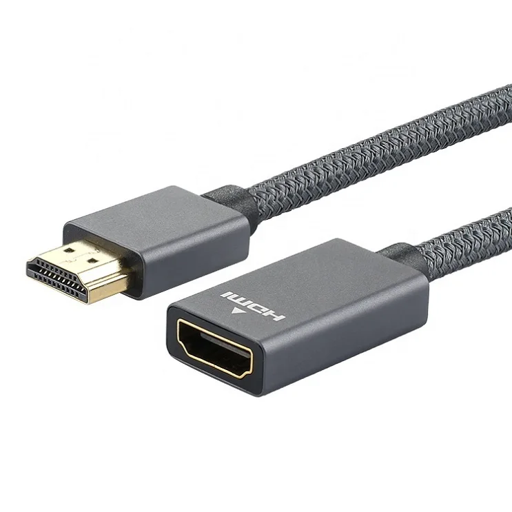 ULT-unite High Quality Certified Extension Cable Fast Rate Braided HDMI-compatible Cord 4K@60Hz HDMI-compatible cable
