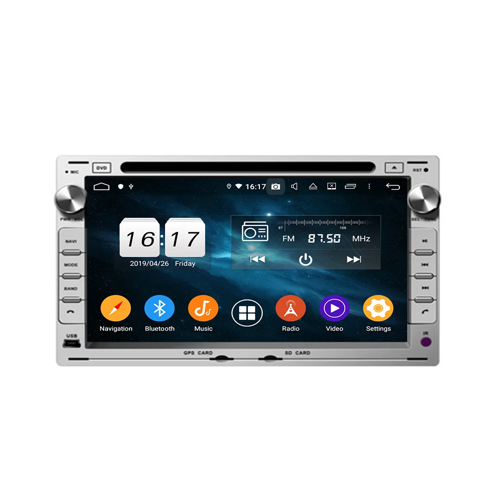 KD-7009 7 inch Android 13 Multimedia Car Stereo Radio Audio DVD for Passat B5/Golf 4/ Polo/ Bora/Jetta /Sharan/T5  1999-2005
