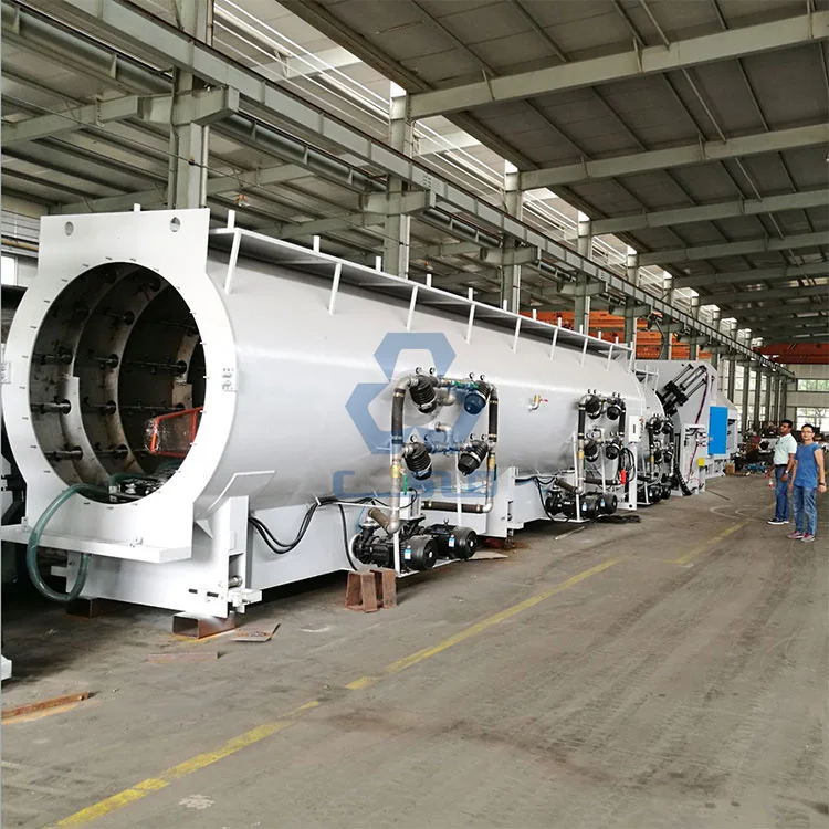 Germany Technology Large Diameter Polyethylene Pipe Extruder Machinery