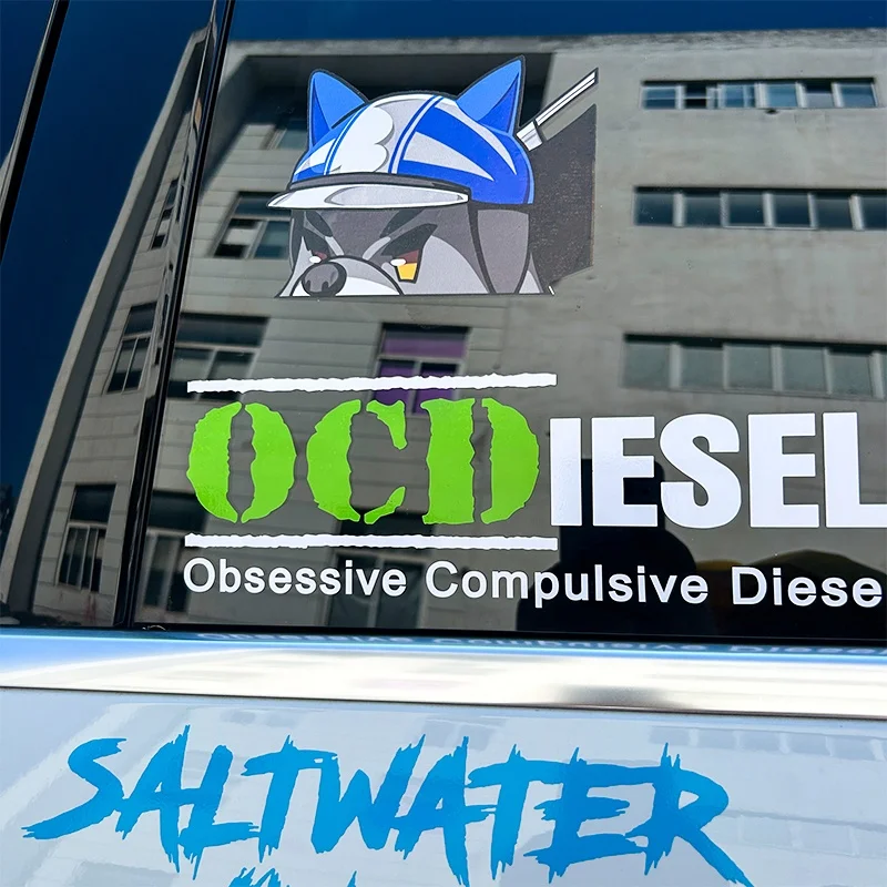 Good Price Custom Waterproof UV Resistance 3D Business Brand Logo Design Letter Vinyl Stickers UV Transfer Car Window Decals