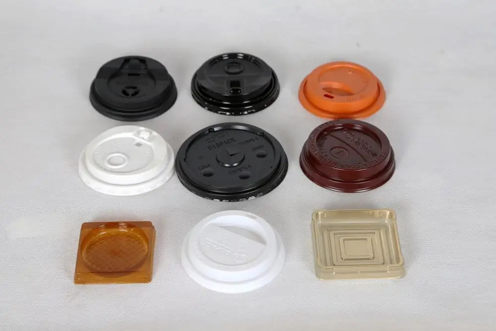 
DB-450 Full Automatic Plastic Cups Lids Making Machine 